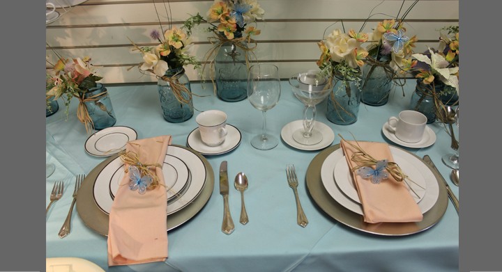 china-plates-w-silver-tone-charger-rental-mi